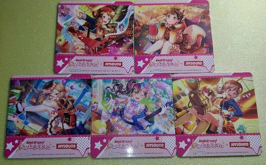 バンドリ　コラボカフェ　コースター　全35枚セット バンドリコラボカフェコースター全35枚セット